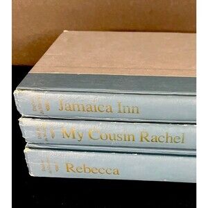 Daphne du Maurier 3 Volume Set Rebecca, Jamaica Inn, My Cousin Rachel HC